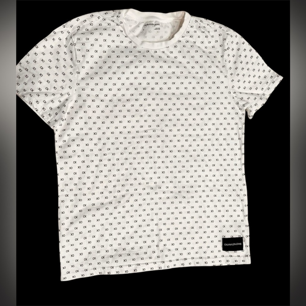 Calvin Klein jeans Mens logo‎ T-shirt size M